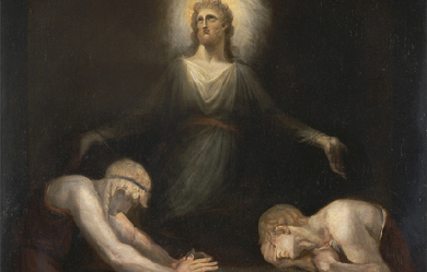 Christ Disappearing at Emmaus, by Henry Fuseli