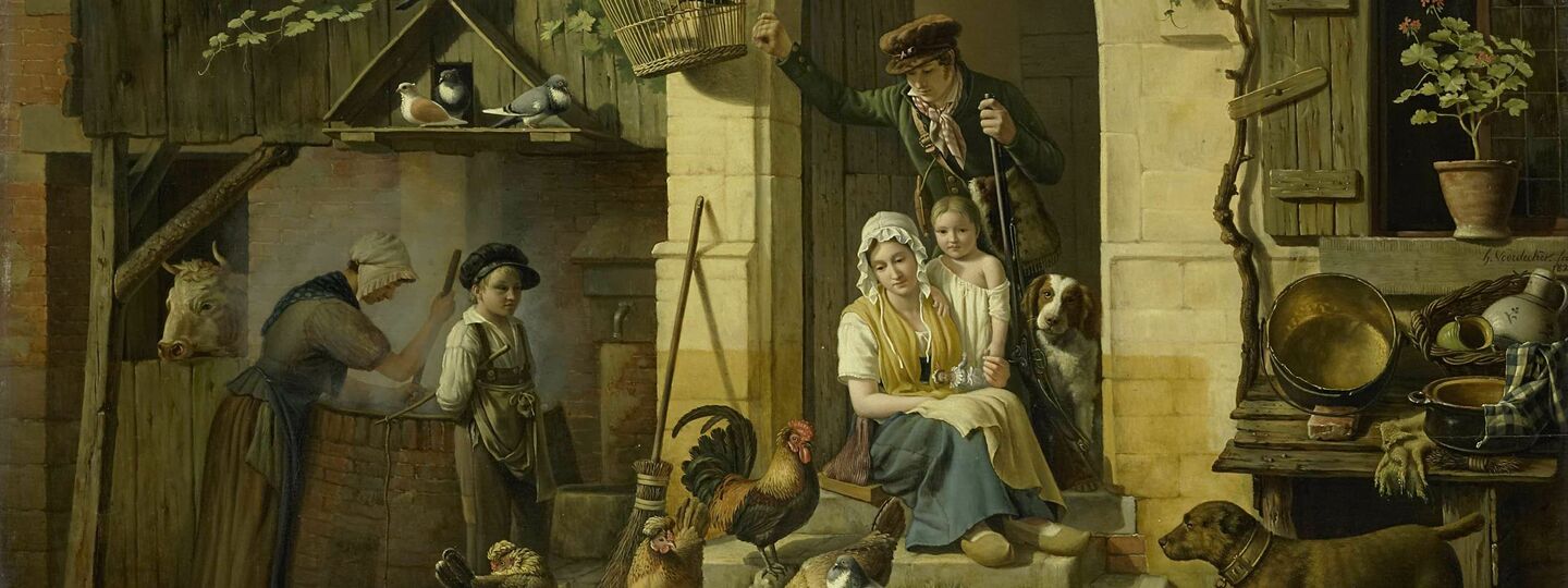 The Home of a Hunter, by Henry Voordecker