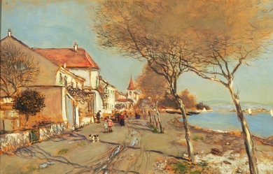 Landscape, by Jean-François Raffaëlli
