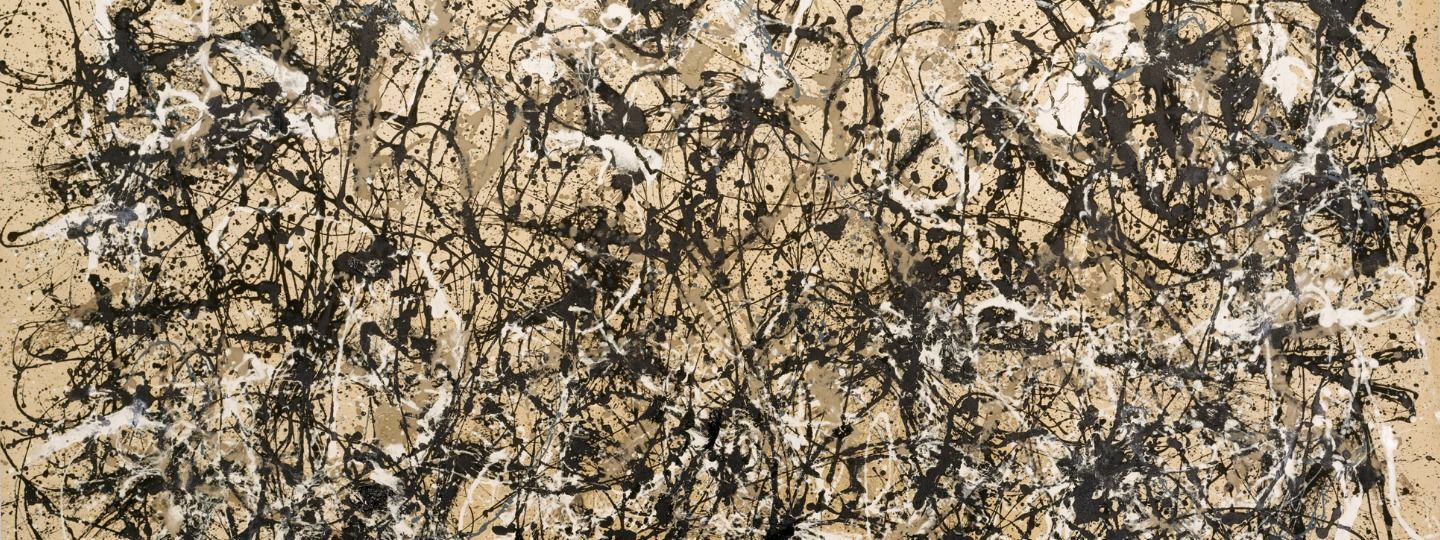 Autumn rhythm, by Jackson Pollock
