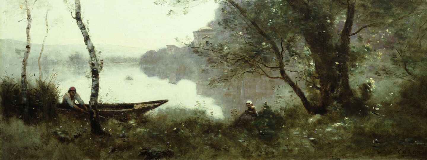 The Boatman of Mortefontaine, by Jean-Baptiste-Camille Corot