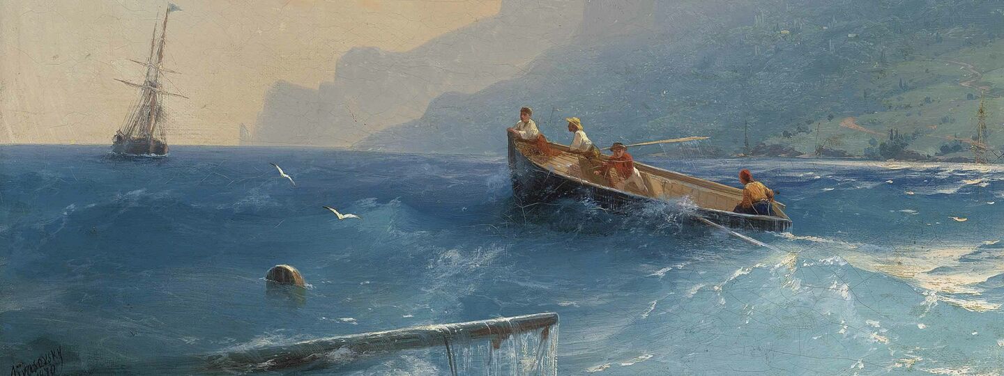 Searching for Survivors, by Iván Konstantínovich Aivazovski 