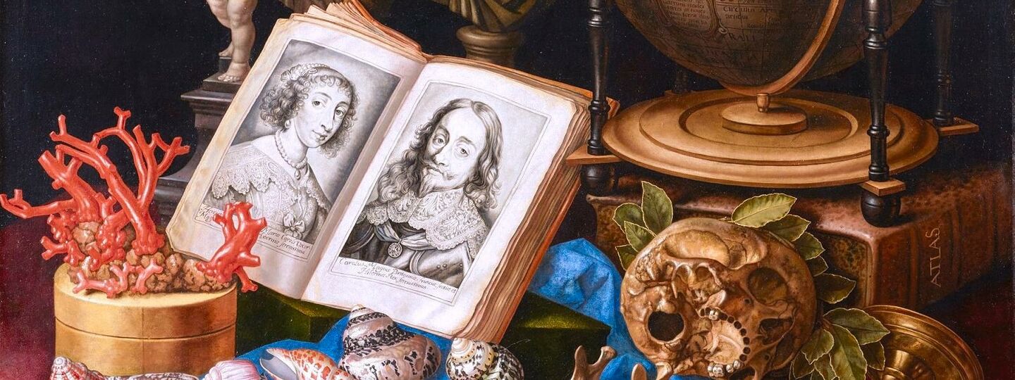 Allegory of Charles I of England and Henrietta of France in a Vanitas Still Life, by Carstian Luyckx