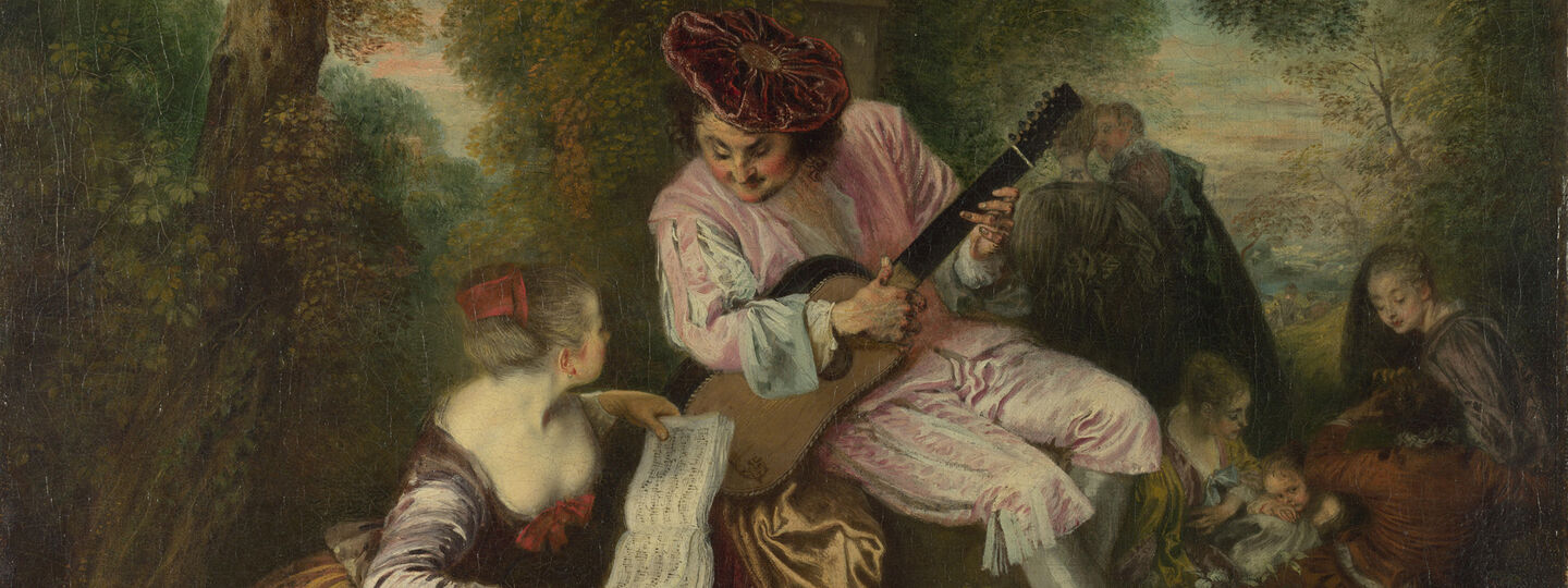 The Scale of Love, by Jean-Antoine Watteau