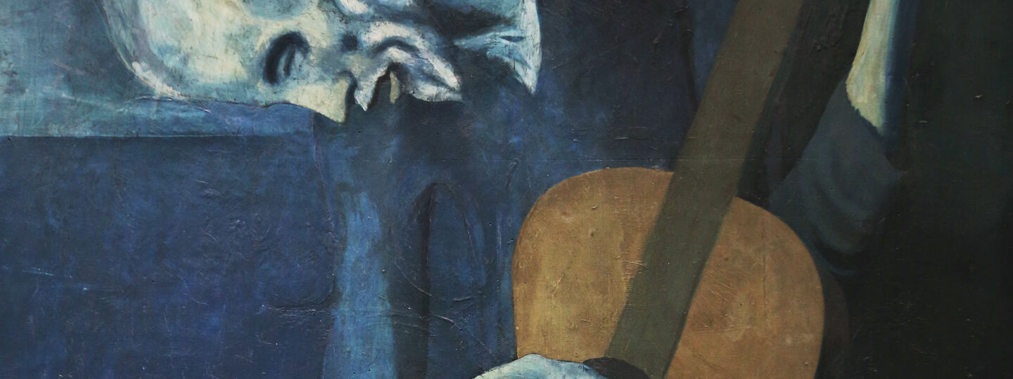 The Old Guitarist, by Pablo Picasso