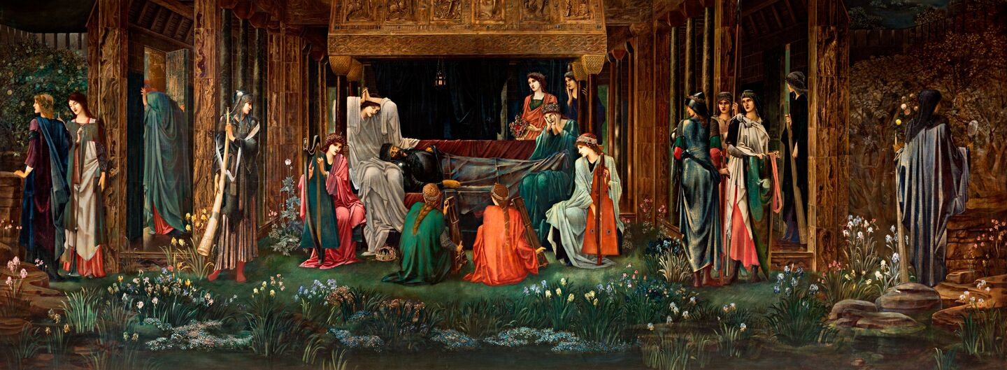 The Sleep of King Arthur in Avalon, by Edward Burne-Jones