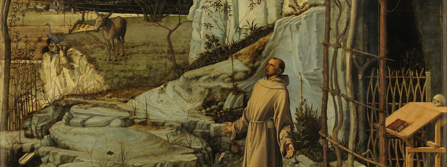 St. Francis in the Desert, by Giovanni Bellini
