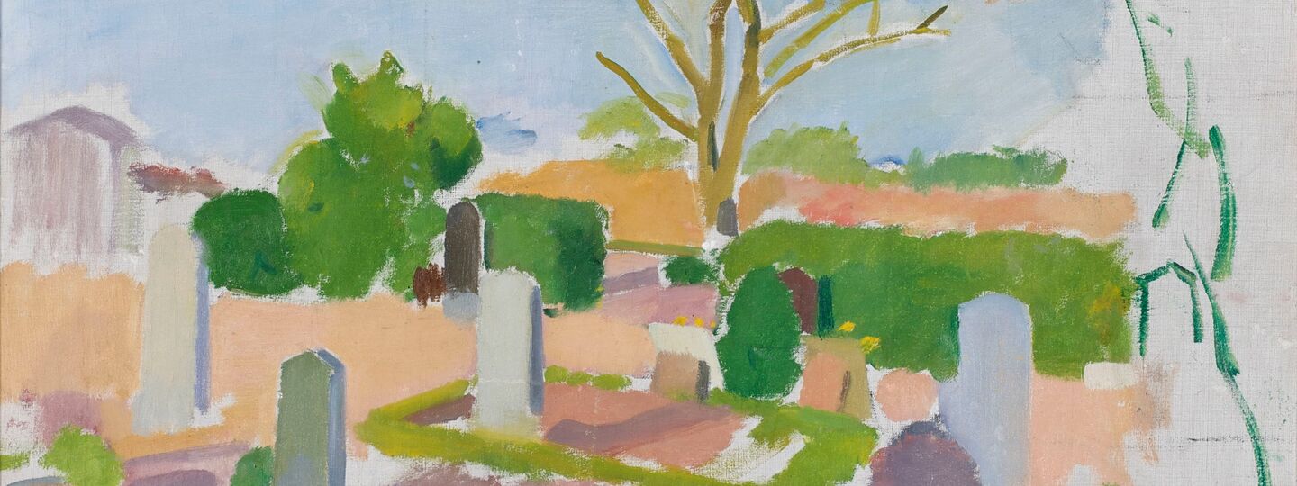 Graveyard, Christiansø, by Karl Isakson