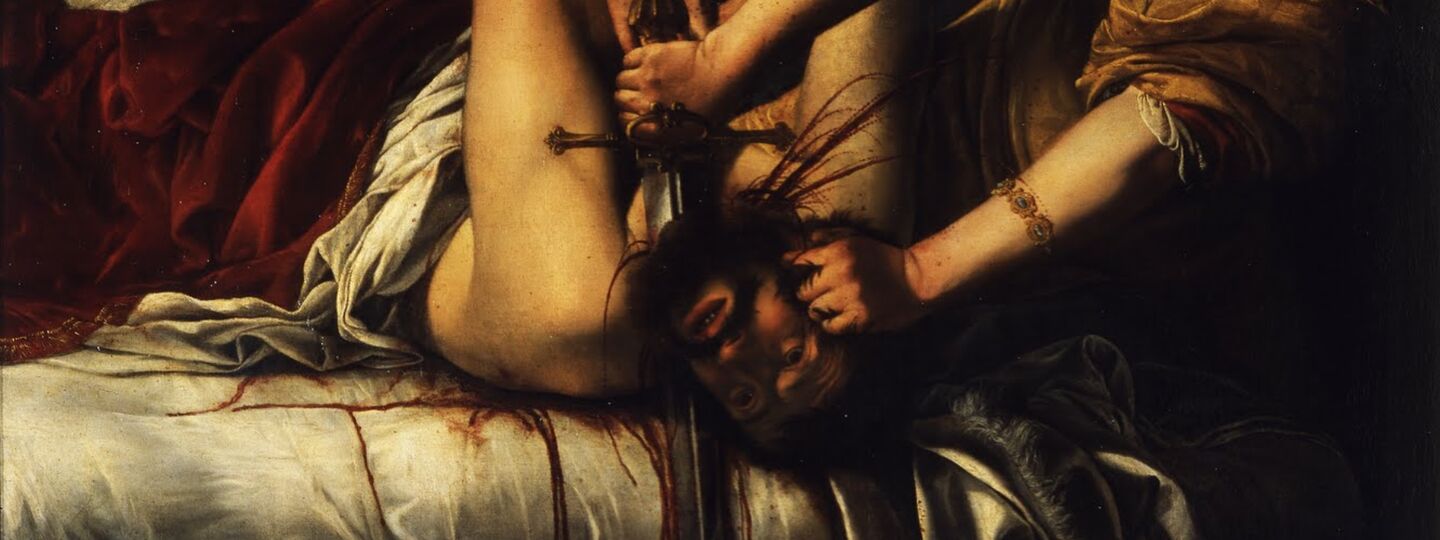 Judith Beheading Holofernes, by Artemisia Gentileschi