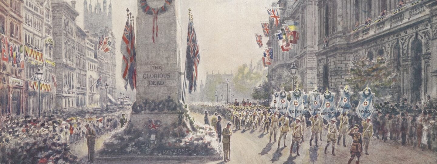 The Cenotaph in Whitehall, by William Luker II
