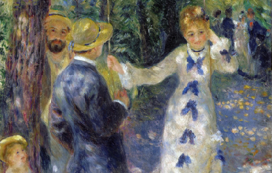 The Swing, by Pierre-Auguste Renoir