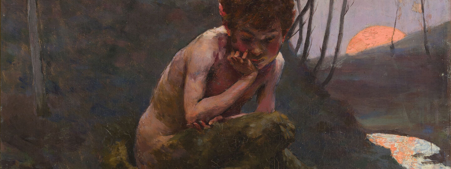 Little Faun, by Stanisław Bohusz-Siestrzeńcewicz