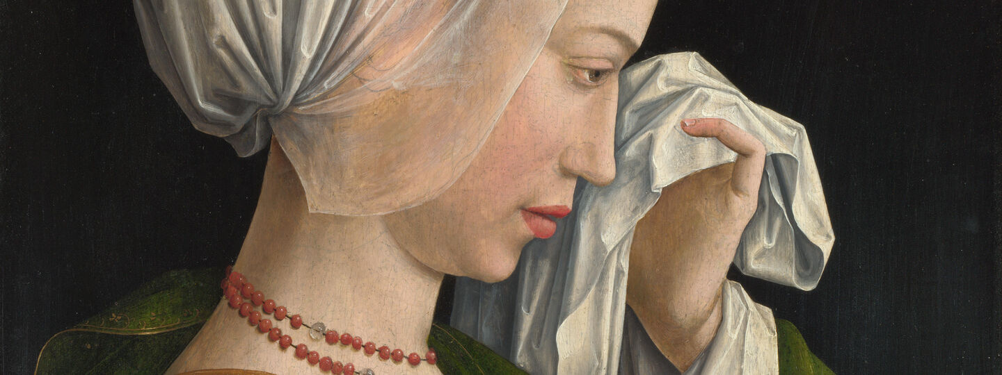 Magdalen Weeping, by Master of the Legend of the Magdalen