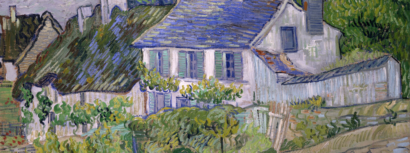 Houses at Auvers, by Vincent van Gogh