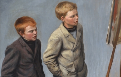 Brothers, by Hugo Simberg