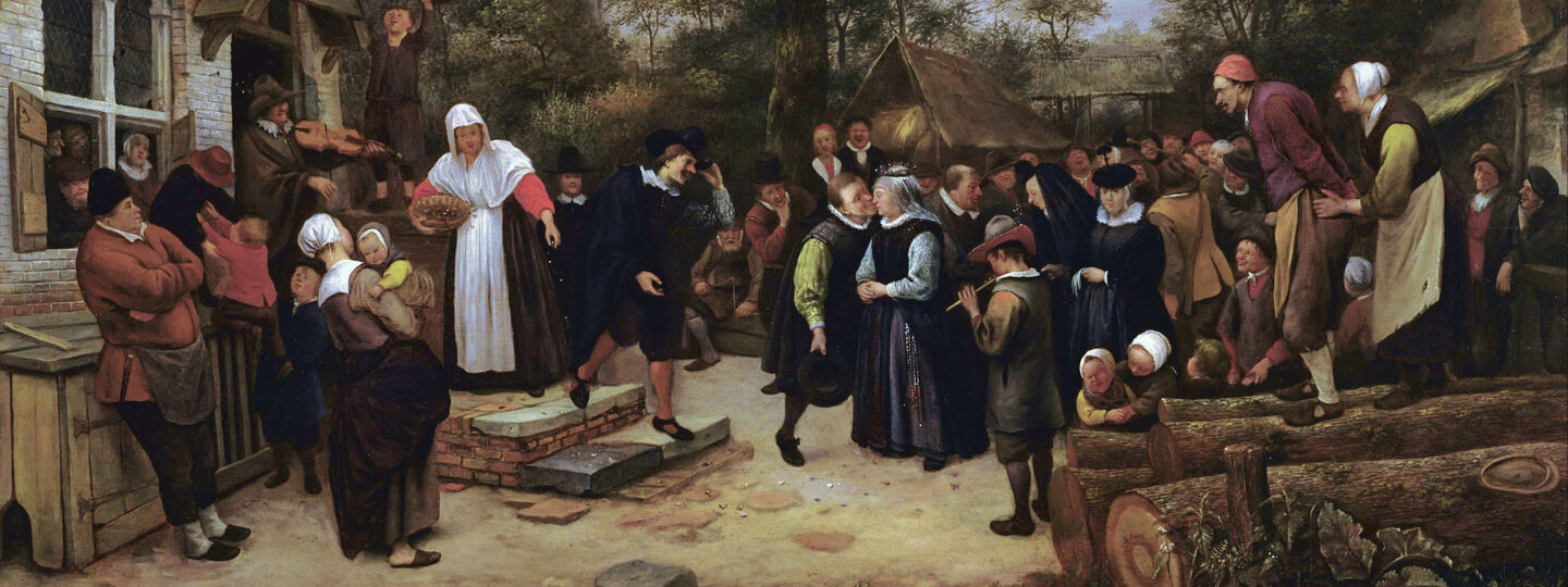 Village Wedding, by Jan Steen
