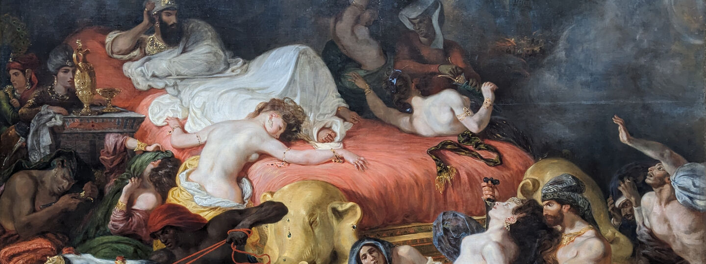 Death of Sardanapalus, by Eugène Delacroix