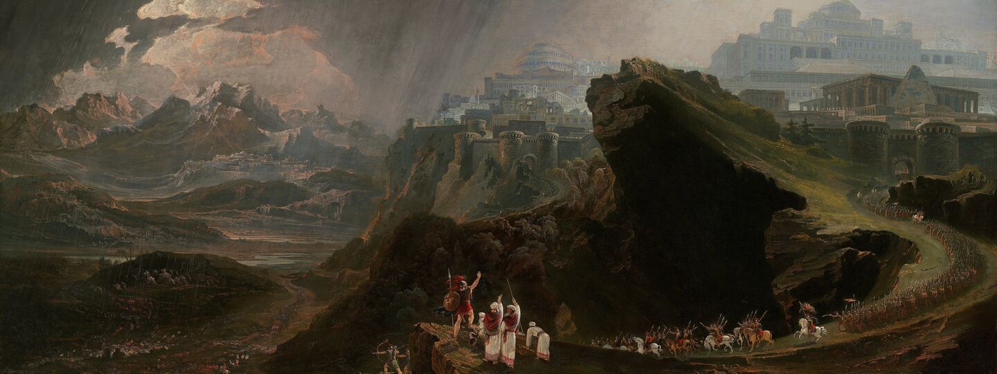 Joshua Commanding the Sun to Stand Still upon Gibeon, by John Martin