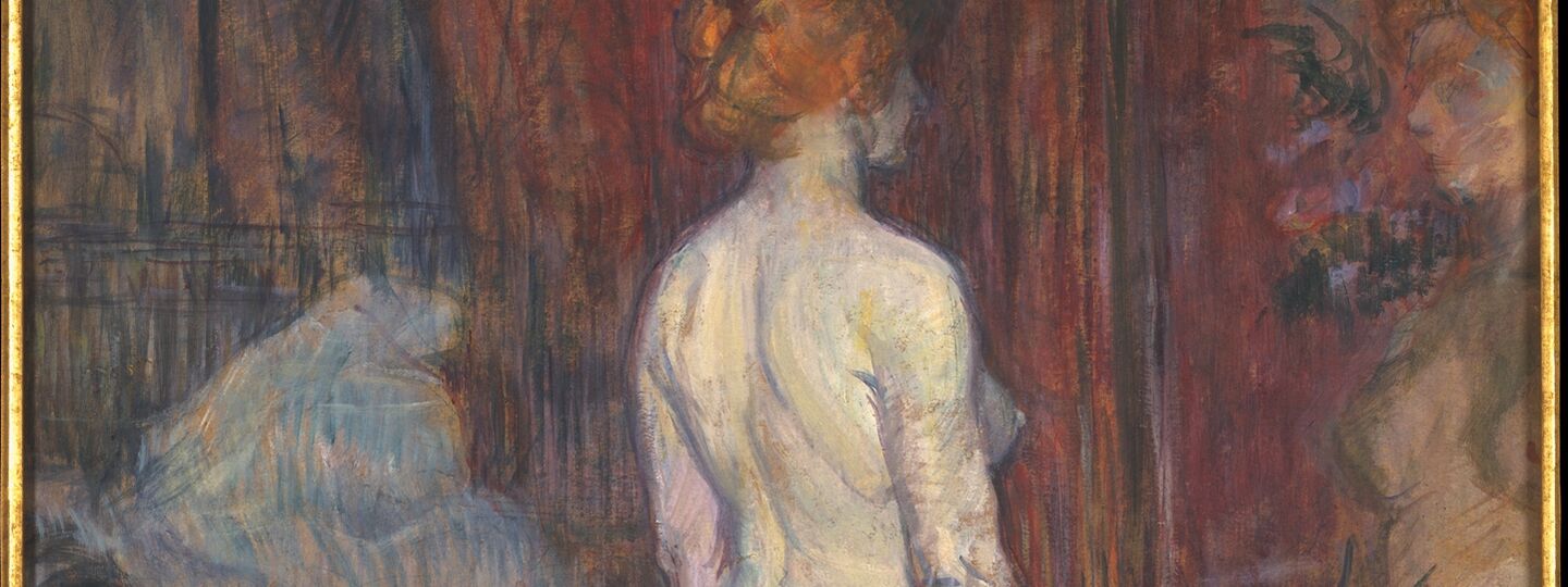 Woman before a Mirror, by Henri de Toulouse-Lautrec