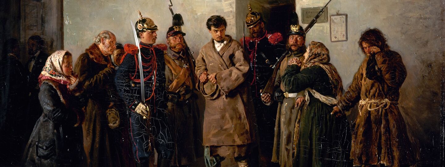 The convicted man, by Vladimir Makovsky