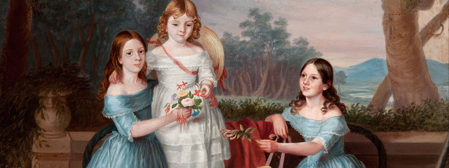 Georgina, Emily and Augusta Rose, by Martha Berkeley