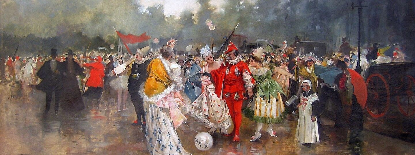 Carnival afternoon, by Eugenio Lucas Villaamil