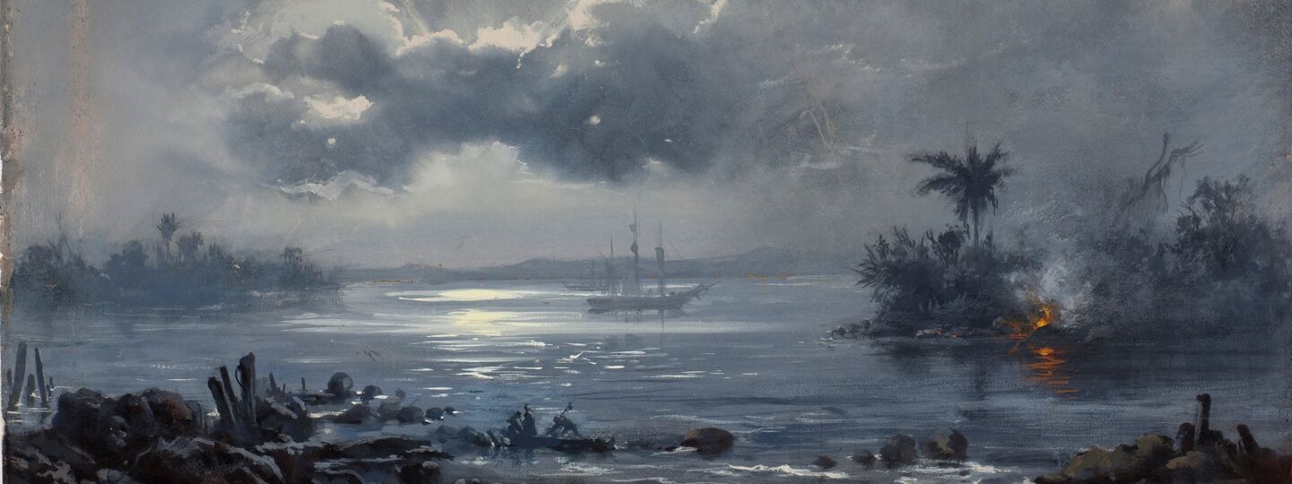 Study for Humaitá Passage, by Victor Meirelles