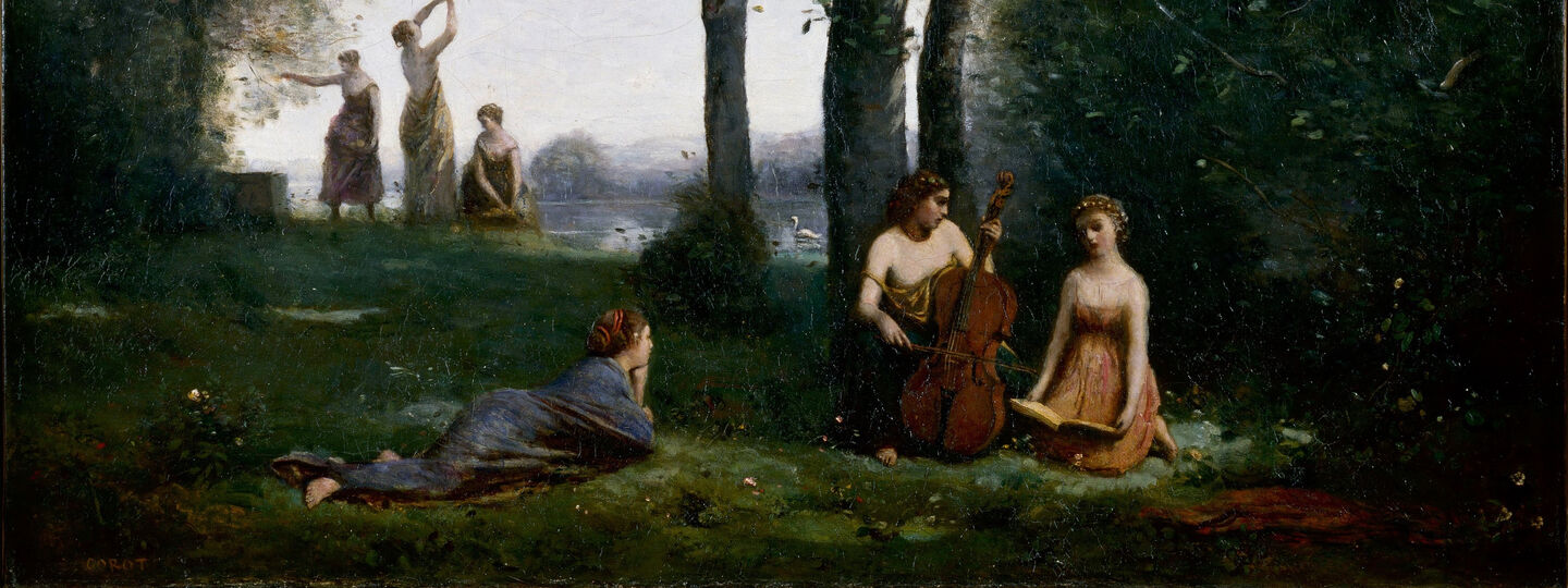 The Country Concert, by Jean-Baptiste-Camille Corot
