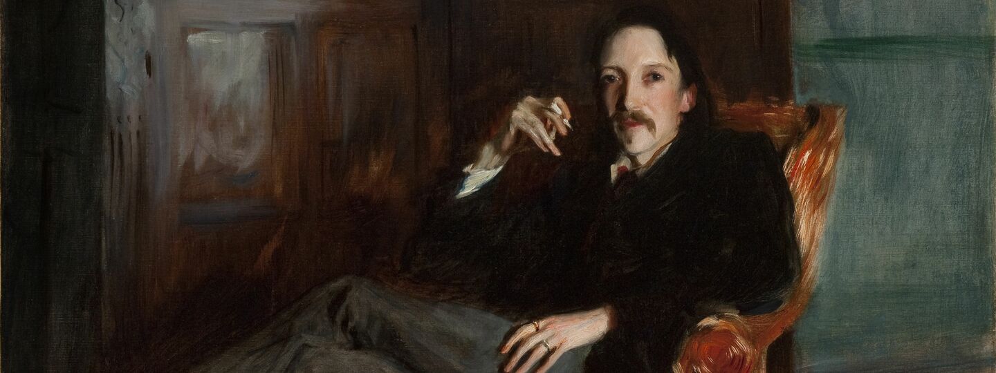 Portrait of Robert Louis Stevenson, by John Singer Sargent