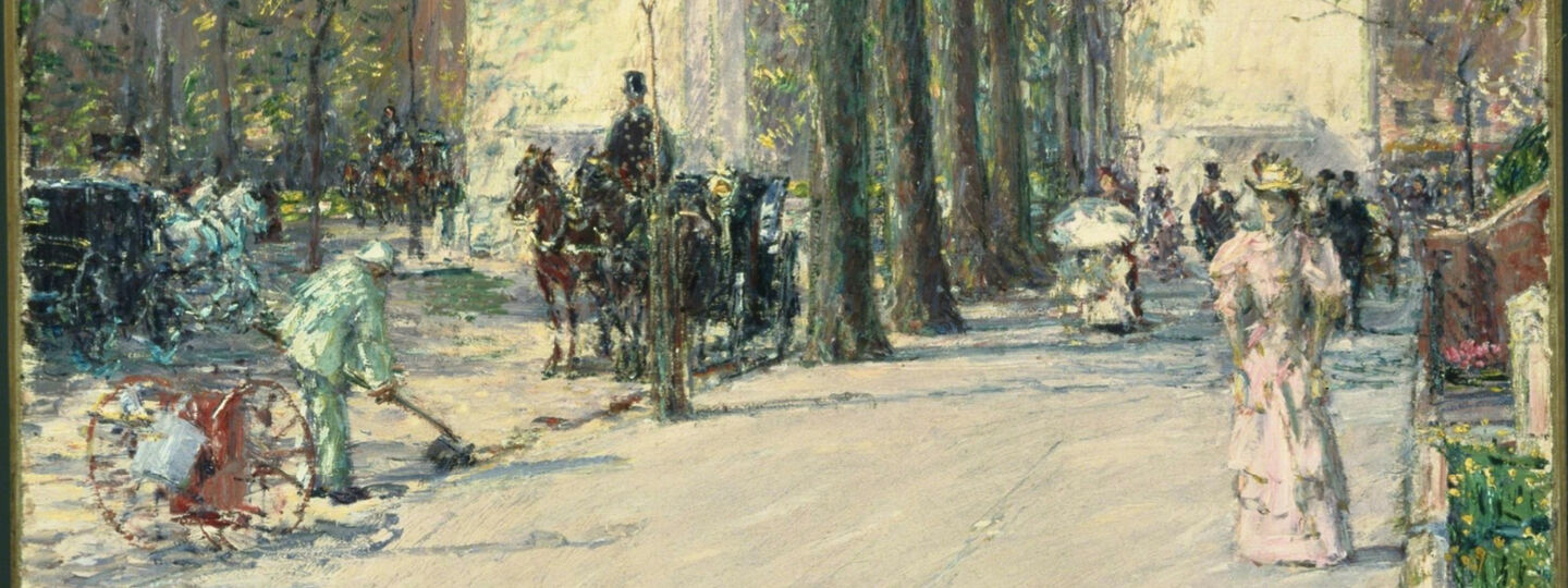 Washington Arch, Spring, by Childe Hassam