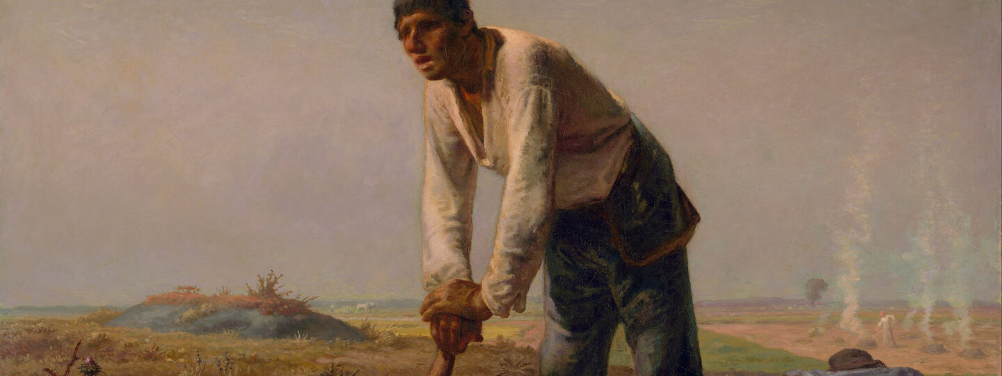 Man with a Hoe, by Jean-François Millet