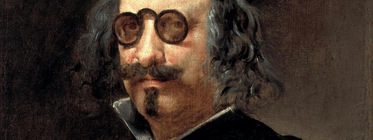 Portrait of Francisco de Quevedo, by Juan van der Hamen