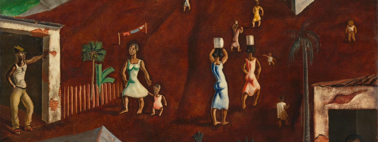 Slum, by Candido Portinari