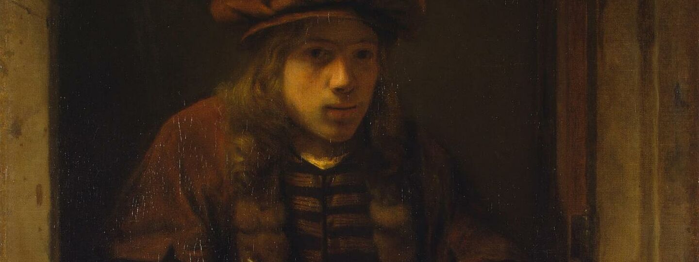 Self-portrait, by Samuel Dirksz van Hoogstraten