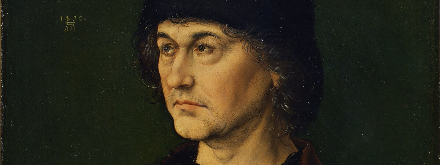 Dürers father, Albrecht Dürer the Elder, by Albrecht Dürer