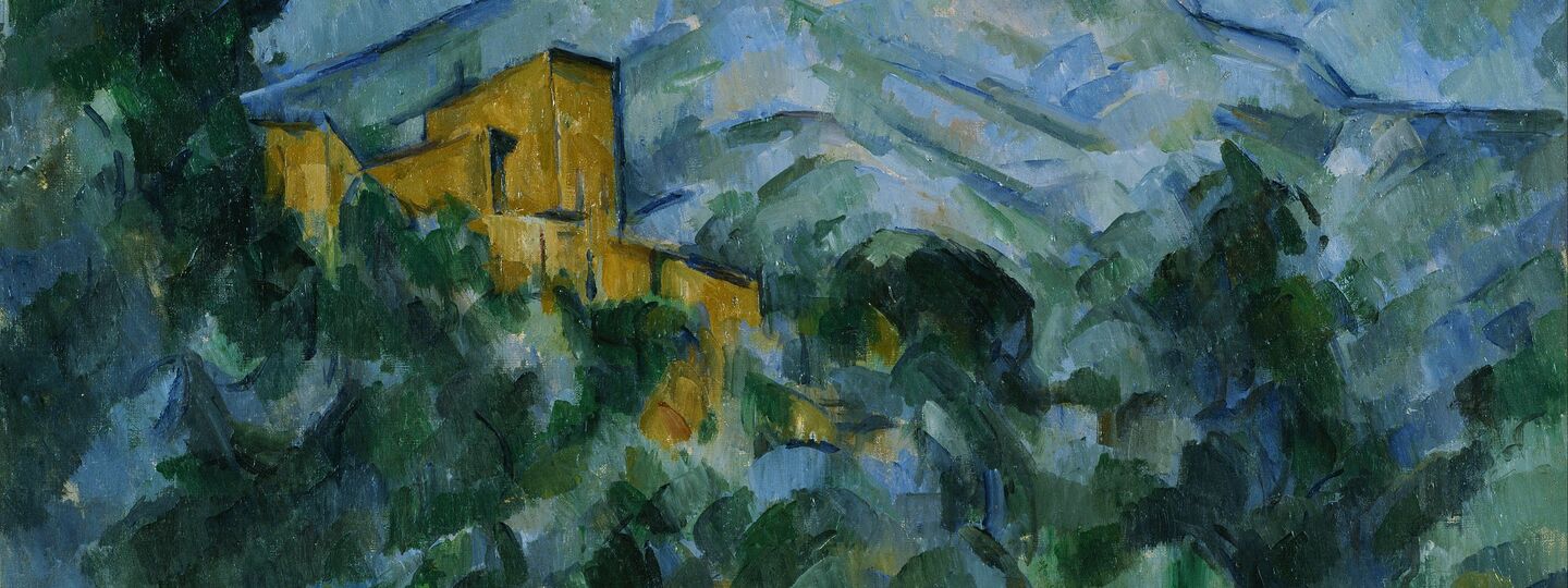 Mont Sainte-Victoire and Château Noir, by Paul Cézanne