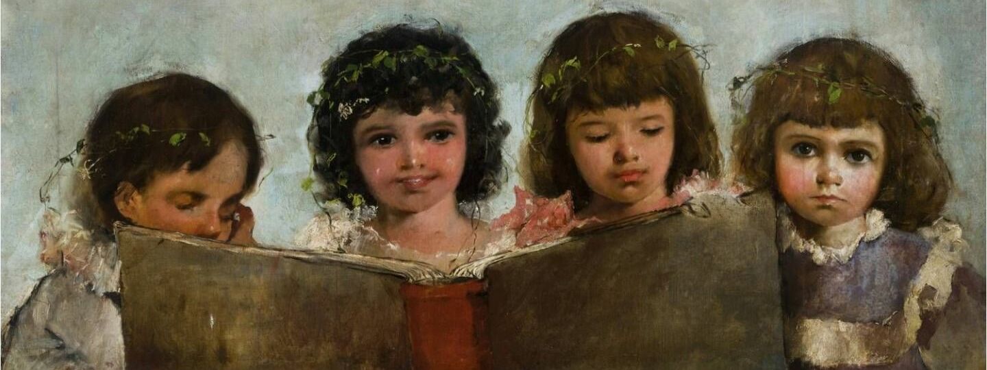 Girls, by Juana Borrero