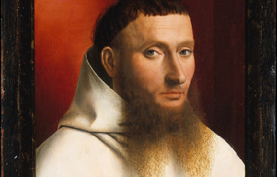 Portrait of a Carthusian, by Petrus Christus