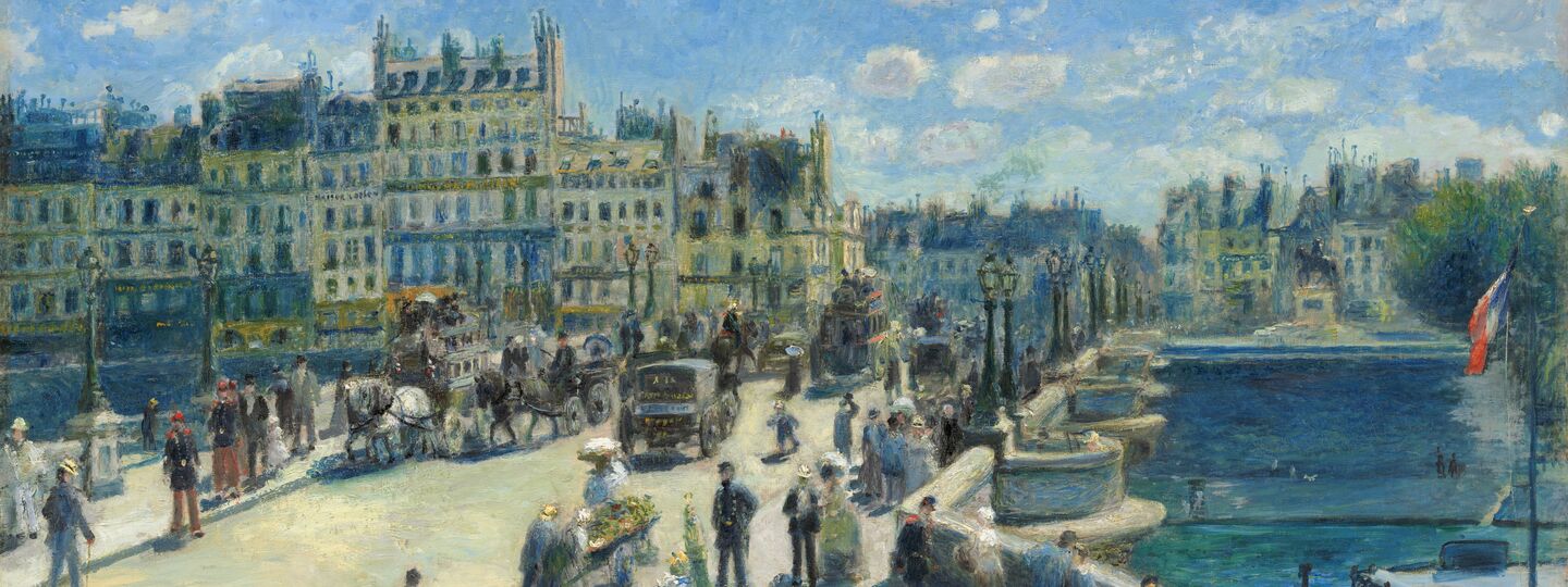 Pont Neuf, Paris, by Pierre-Auguste Renoir