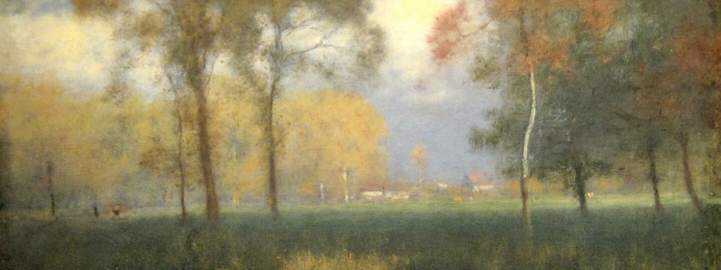 Sunny Autumn Day, by George Inness