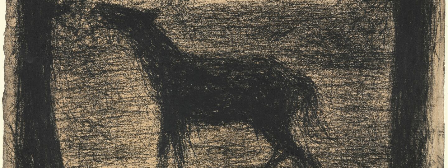 The Colt, by Georges Pierre Seurat
