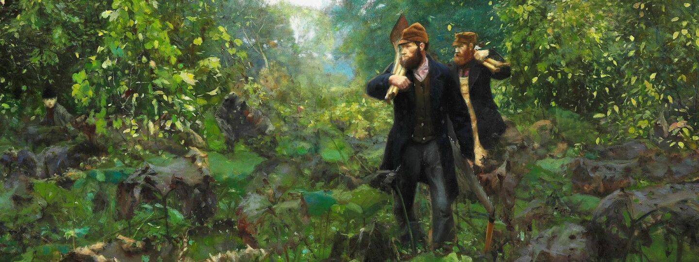 On forbidden roads, by H. A. Brendekilde
