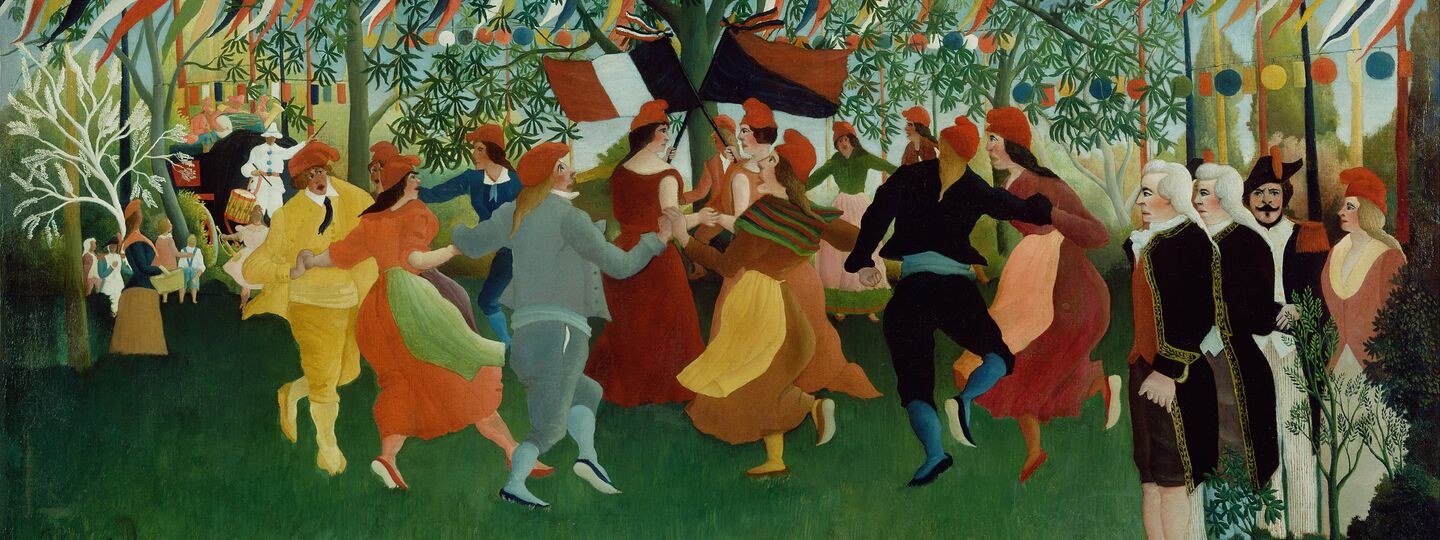 A Centennial of Independence, by Henri Rousseau