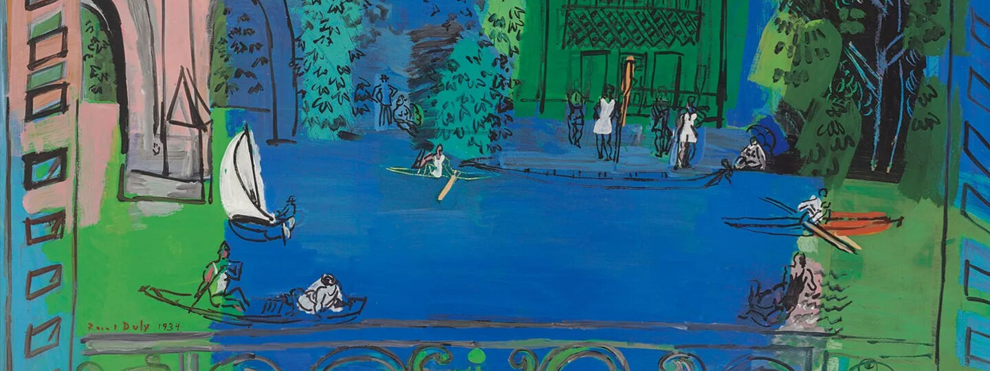Nogent-sur-Marne, by Raoul Dufy