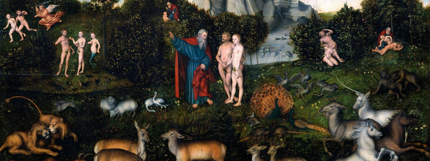 The Garden of Eden, by Lucas Cranach the Elder