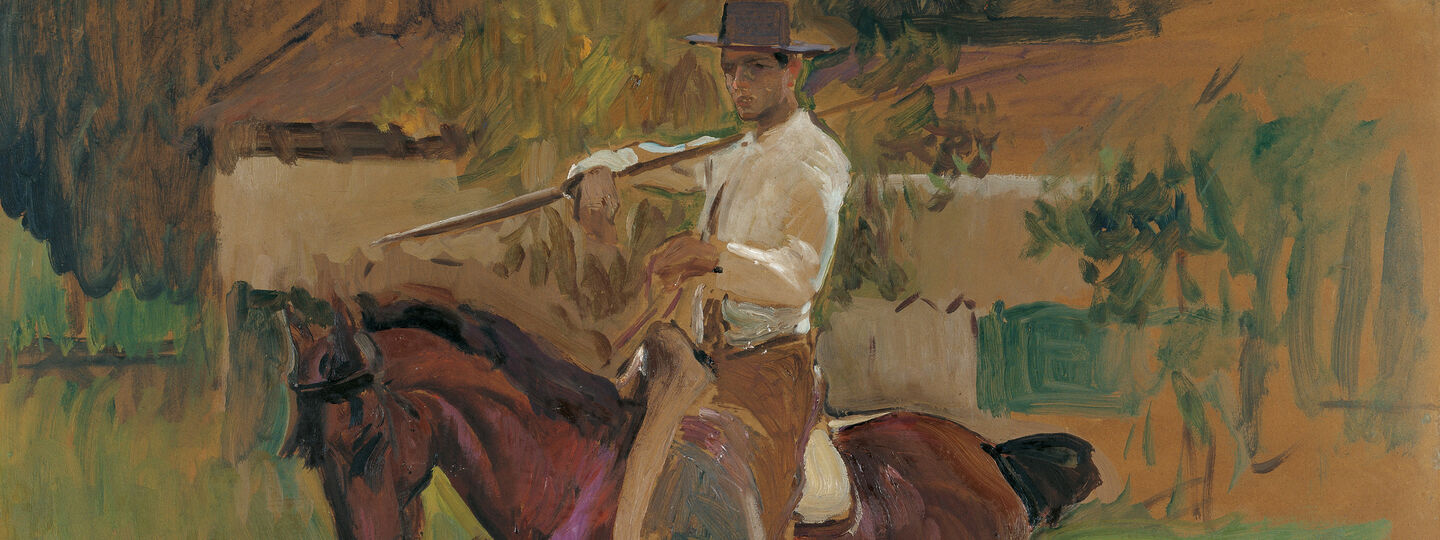 Garrochista, Seville, by Joaquín Sorolla y Bastida