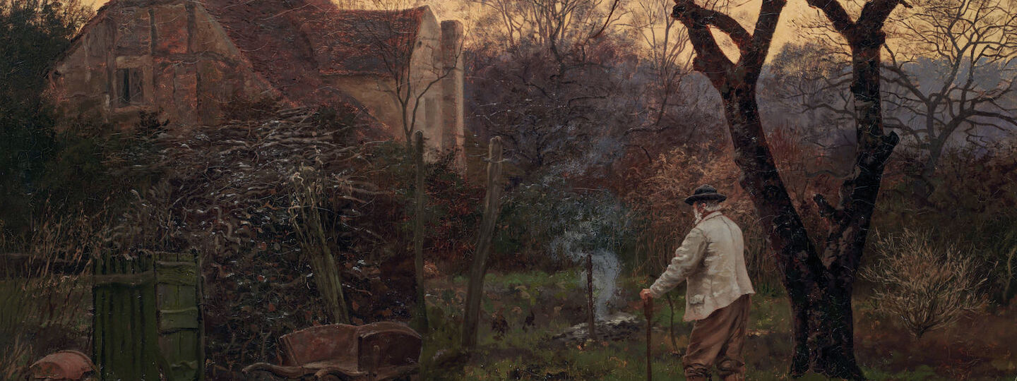 Evening, Brockham, by Edward Wilkins Waite