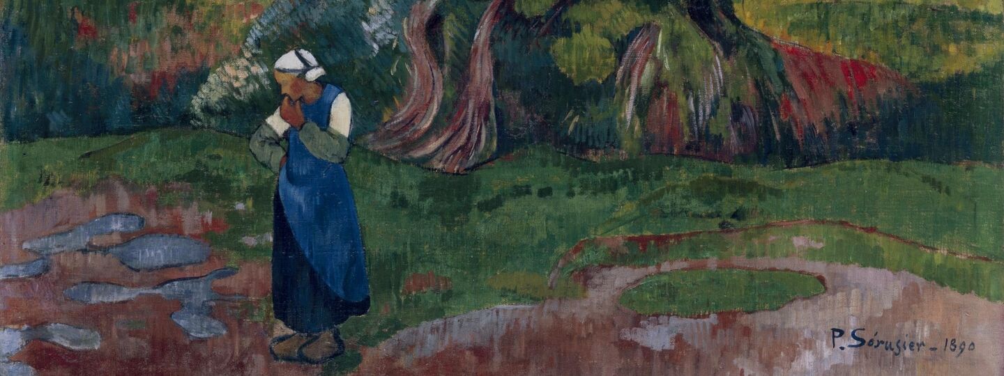 Landscape at Le Pouldu, by Paul Sérusier