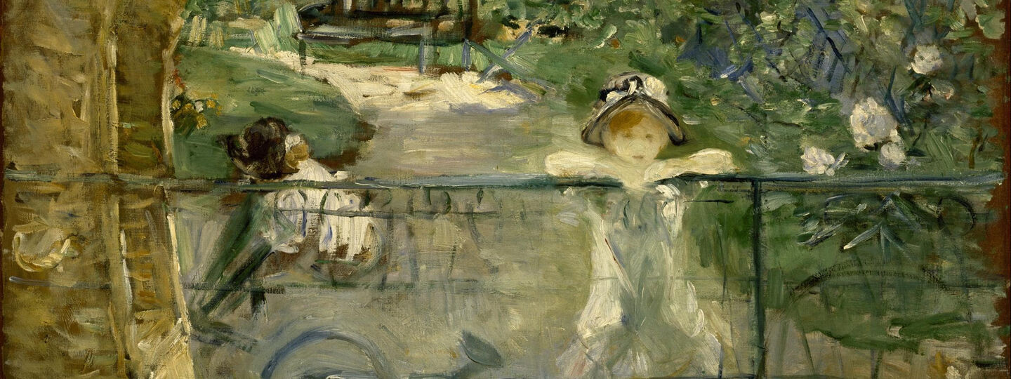 The Basket Chair, by Berthe Morisot
