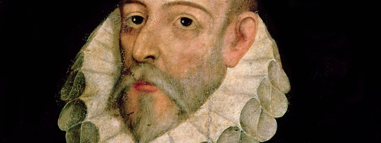 Portrait of Miguel de Cervantes y Saavedra, by Juan de Jáuregui